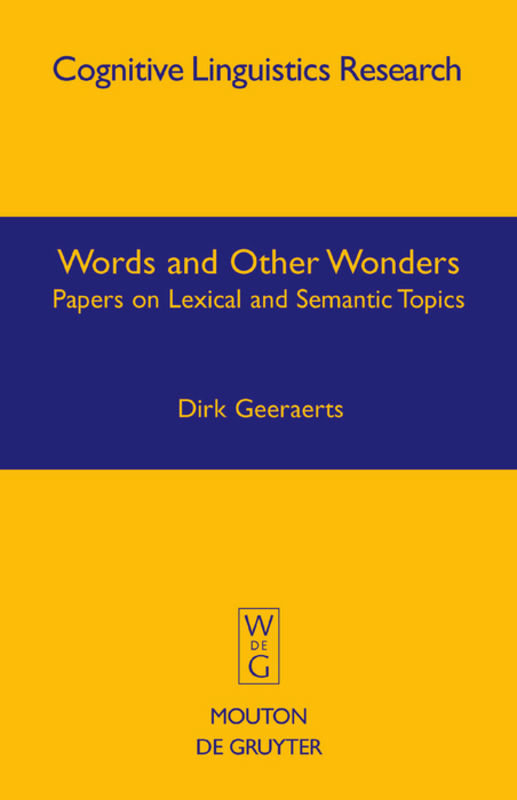 Words and Other Wonders