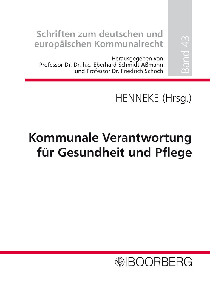 Kommunale Verantwortung für Gesundheit und Pflege