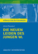 Die neuen Leiden des jungen W. von Ulrich Plenzdorf. Textanalyse und Interpretation mit ausführlicher Inhaltsangabe und Abituraufgaben mit Lösungen