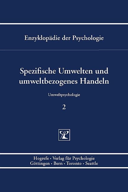 Spezifische Umwelten und umweltbezogenes Handeln