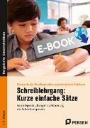 Schreiblehrgang: Kurze einfache Sätze