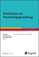 Richtlinien zur Manuskriptgestaltung