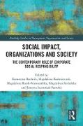 Social Impact, Organizations and Society