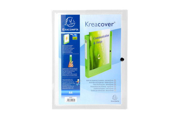 EXACOMPTA Sammelbox Kreacover 24x32cm 59988E weiss