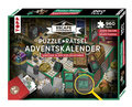 Puzzle-Rätsel-Adventskalender - Sabotage in der Spielzeugfabrik. 24 Puzzles mit insgesamt 960 Teilen