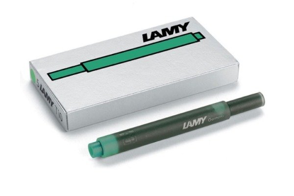 LAMY Tintenpatrone T 10 1211478 grün 5 Stück