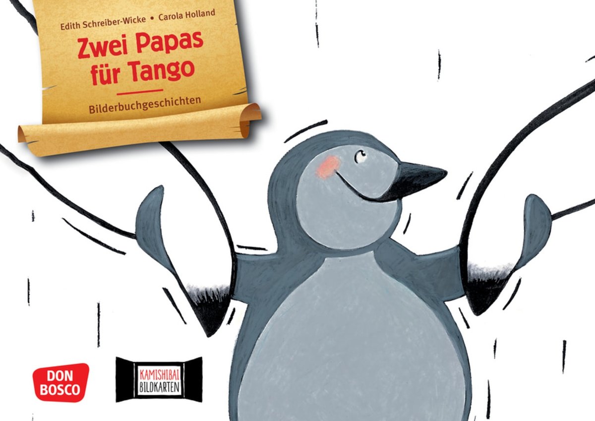 Zwei Papas für Tango. Kamishibai Bildkartenset