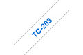 PTOUCH Band, laminiert blau/weiss TC-203 PT-3000 12 mm