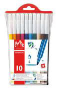 CARAN d'ACHE Fasermaler Fancolor, 10 Farben