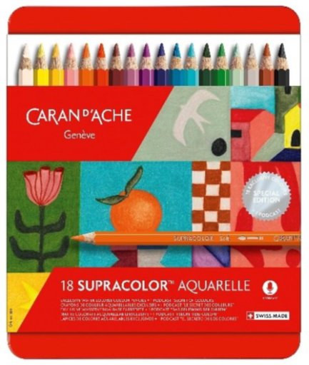 CARAN D'ACHE Farbstifte Supracolor 3888.418 18 Stück