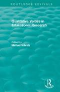 Qualitative Voices in Educational Research