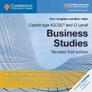 Cambridge IGCSE® and O Level Business Studies Revised Digital Teacher's Resource Access Card 3 Ed