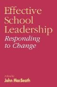 Effective School Leadership