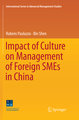 Impact of Culture on Management of Foreign SMEs in China