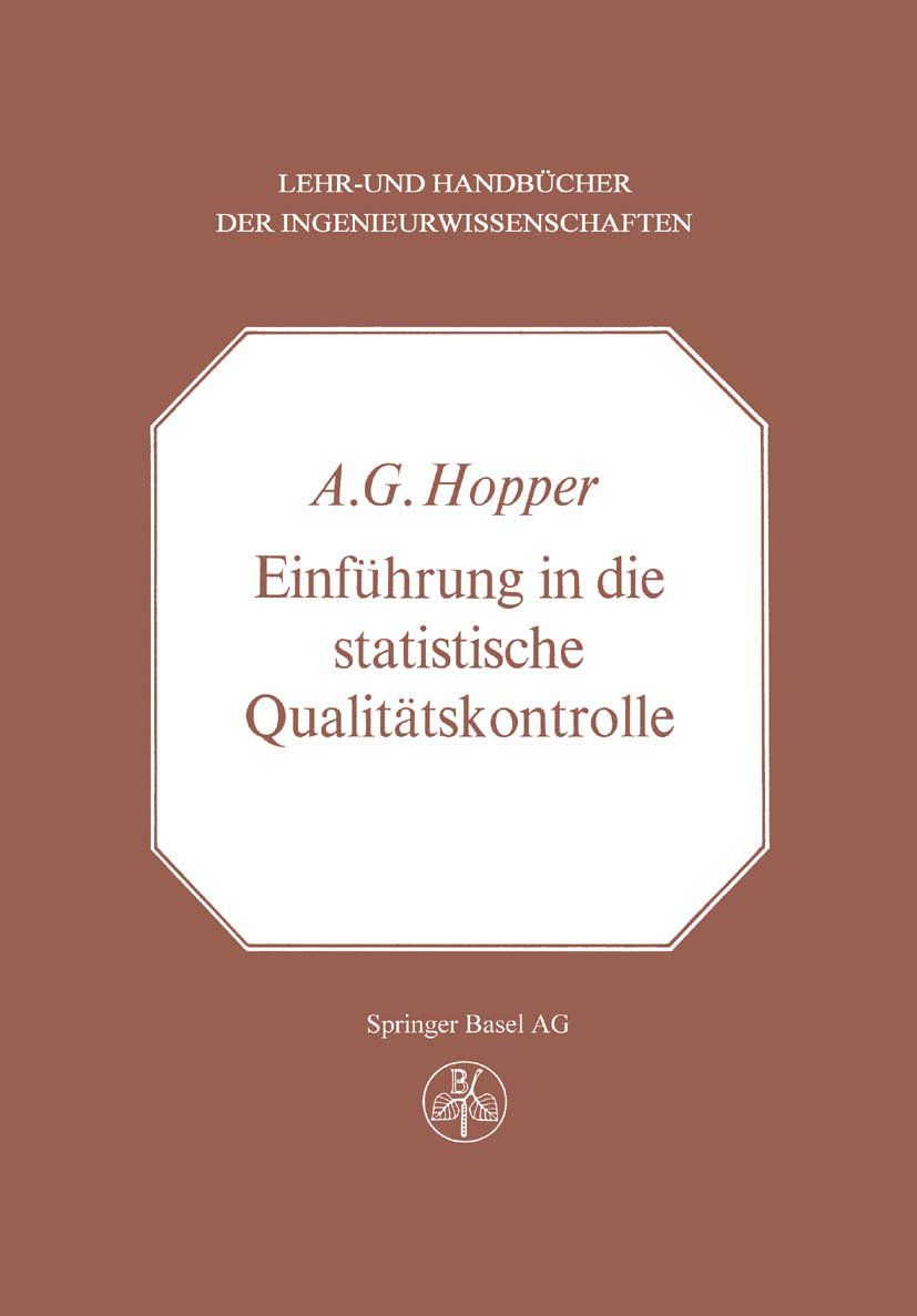 Einführung in die Statistische Qualitätskontrolle