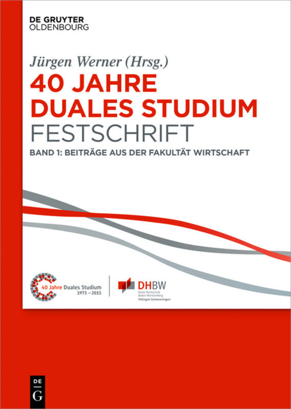 40 Jahre Duales Studium. Festschrift