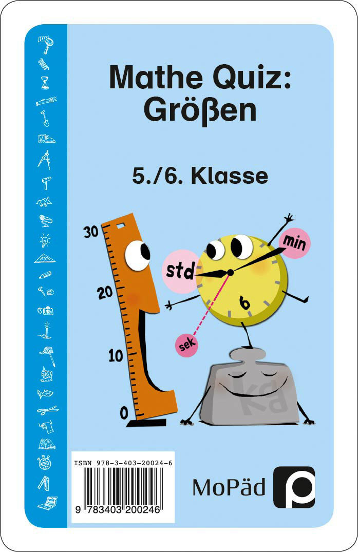 Mathe-Quiz: Größen