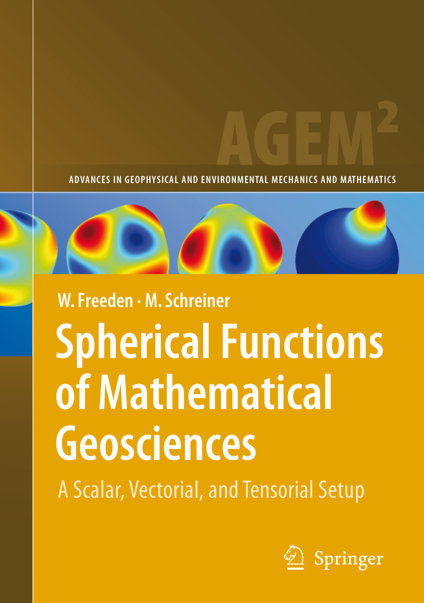 Spherical Functions of Mathematical Geosciences