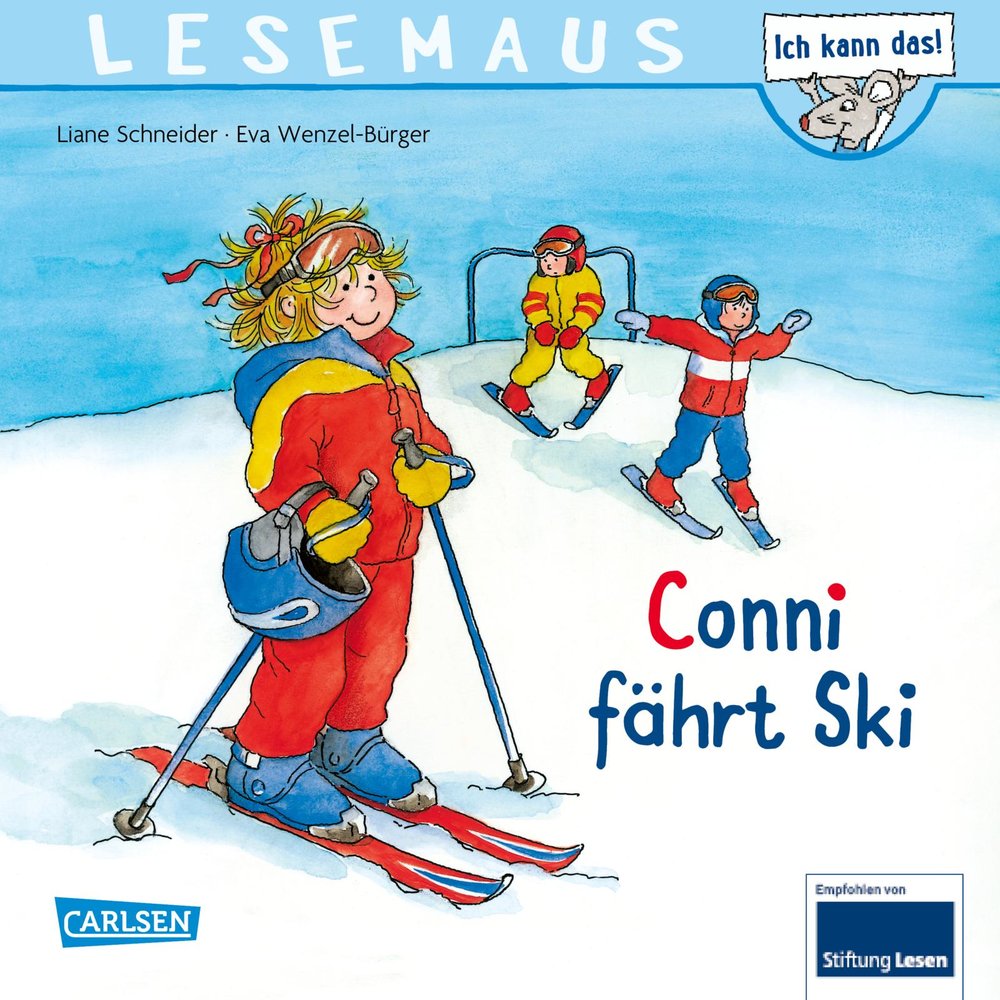 LESEMAUS 22: Conni fährt Ski