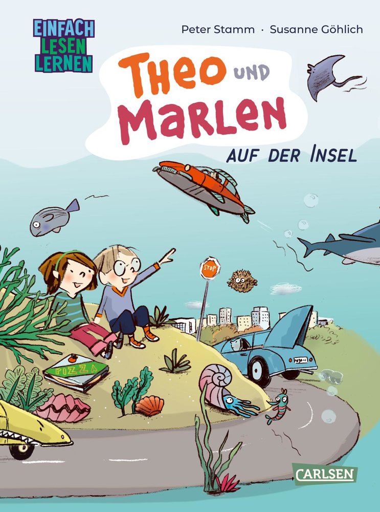 Theo und Marlen auf der Insel