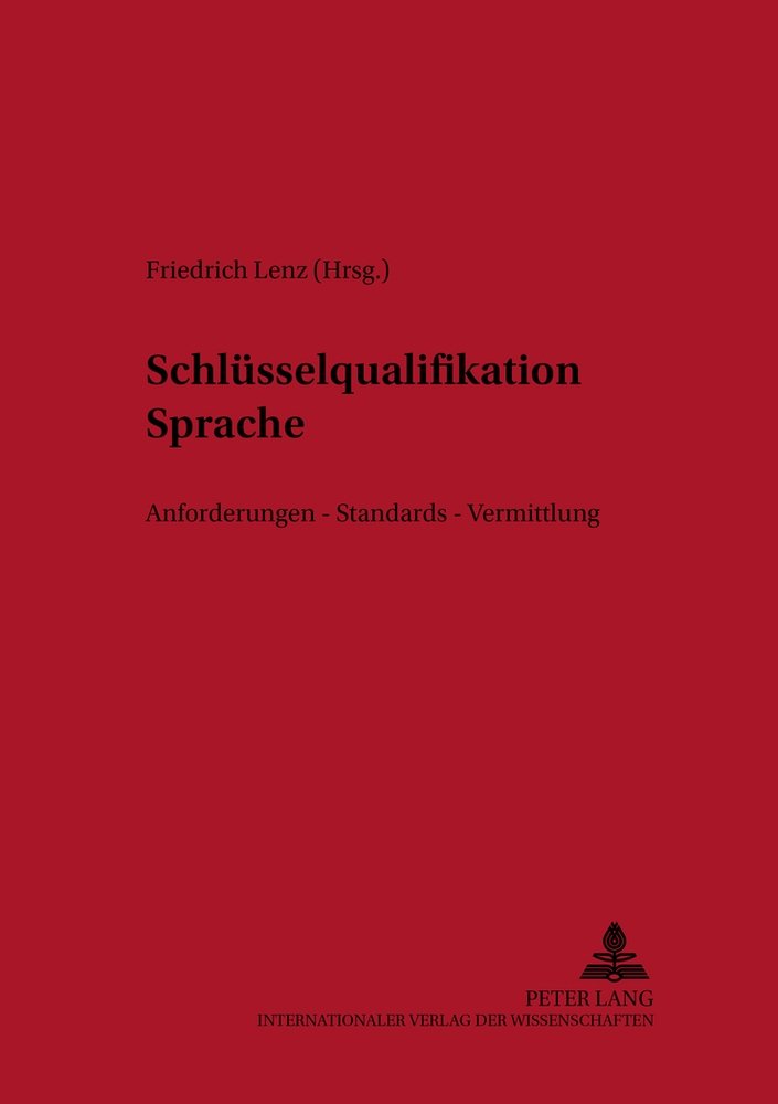 Schlüsselqualifikation Sprache