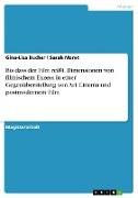 Bis dass der Film reißt. Dimensionen von filmischem Exzess in einer Gegenüberstellung von Art Cinema und postmodernem Film