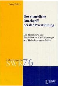 Der Durchgriff bei der Privatstiftung