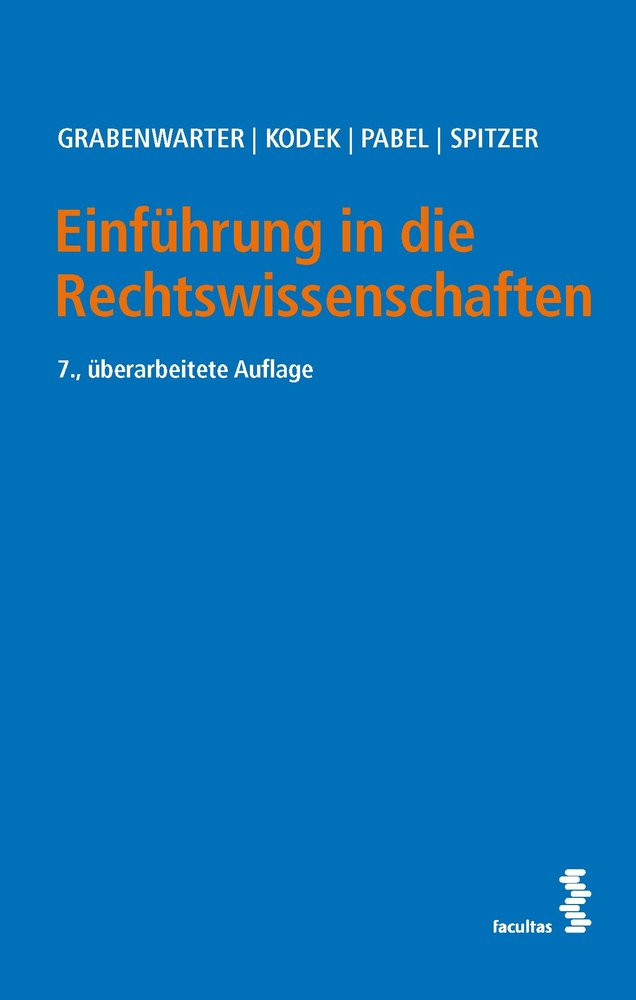 Einführung in die Rechtswissenschaften