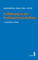 Einführung in die Rechtswissenschaften