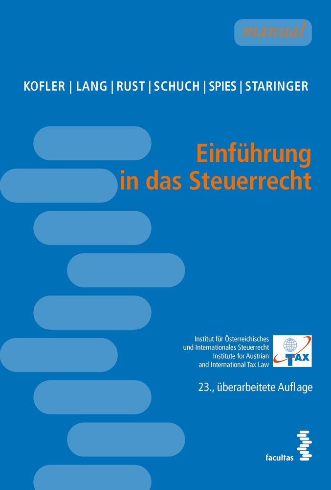 Einführung in das Steuerrecht