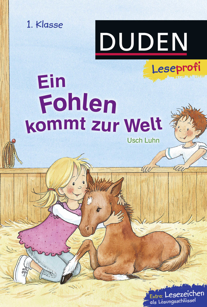 Duden Leseprofi - Ein Fohlen kommt zur Welt, 1. Klasse