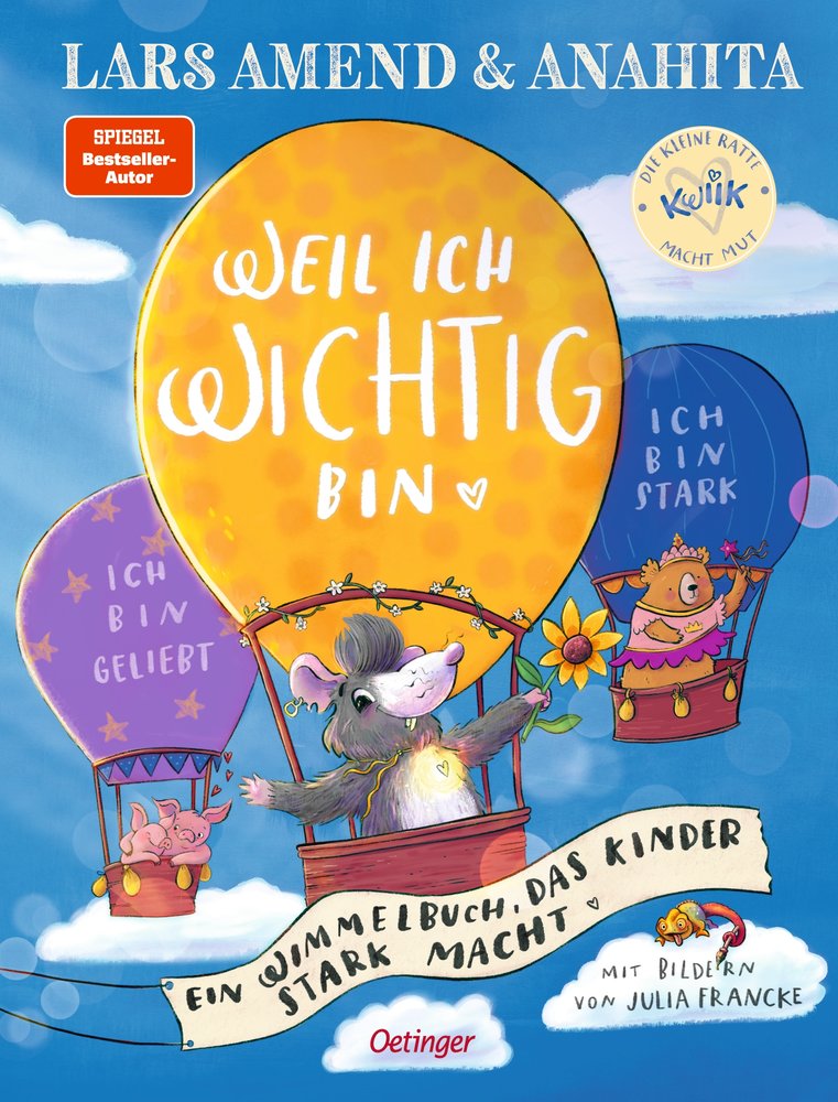 Die kleine Ratte Kwiik macht stark. Weil ich wichtig bin