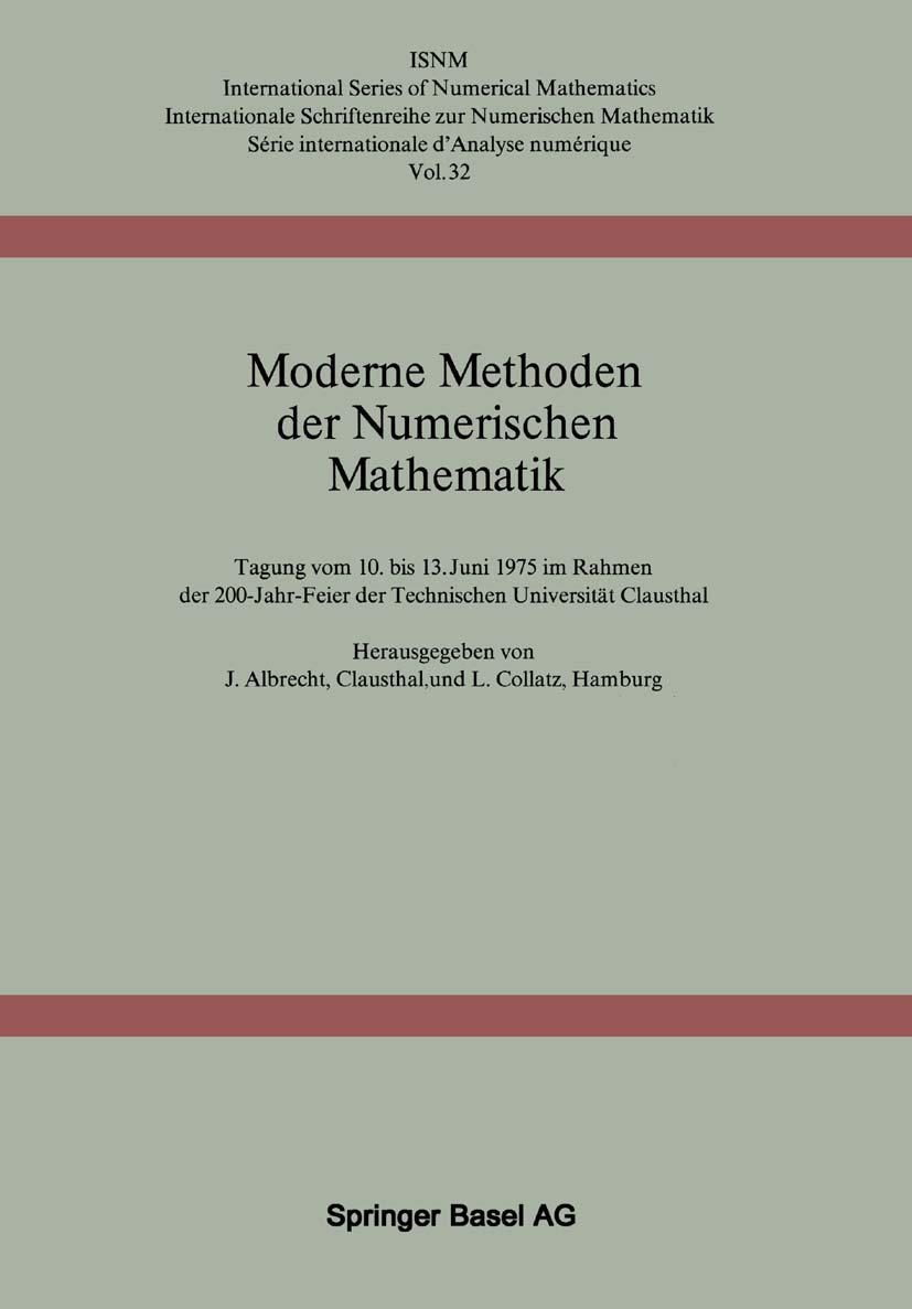 Moderne Methoden der Numerischen Mathematik