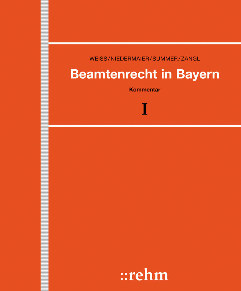 Beamtenrecht in Bayern