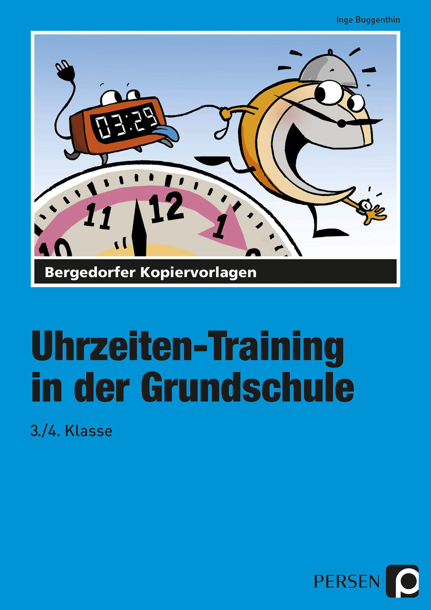 Uhrzeiten-Training in der Grundschule 3./4. Klasse