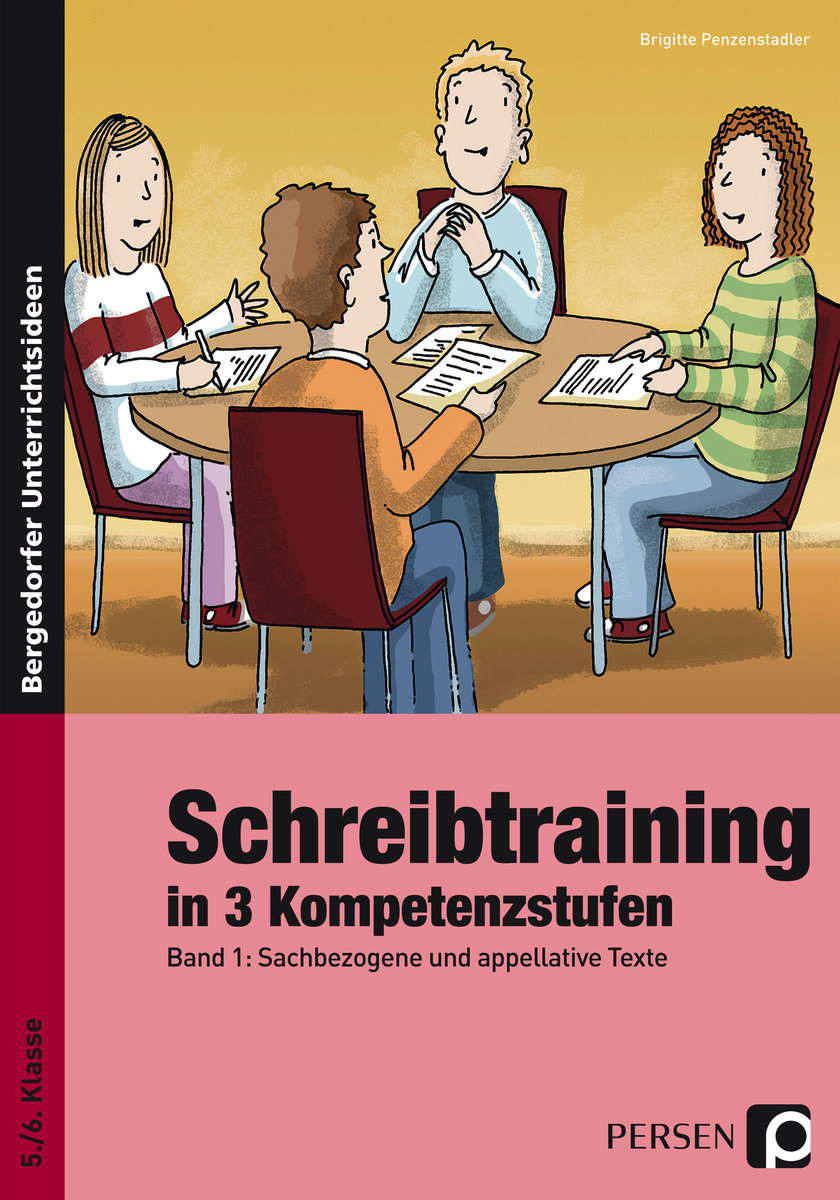 Schreibtraining in 3 Kompetenzstufen - Band 1