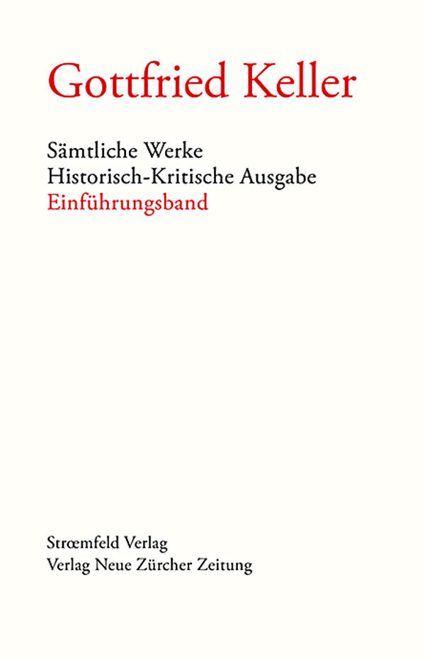 Sämtliche Werke. Historisch-Kritische Ausgabe - Sämtliche Werke - Historisch-Kritische Ausgabe