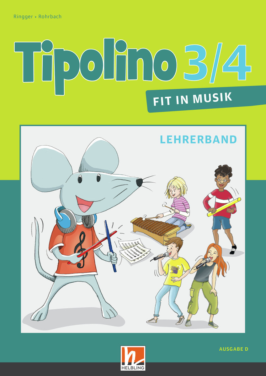 Tipolino 3/4 - Fit in Musik. Paket. Ausgabe D