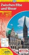 ADFC-Radtourenkarte 6 Zwischen Elbe und Weser 1:150.000, reiß- und wetterfest, GPS-Tracks Download und Online-Begleitheft. 1:150'000