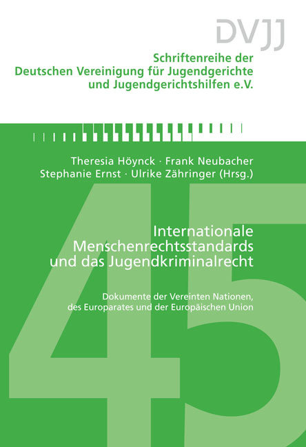 Internationale Menschenrechtsstandards und das Jugendkriminalrecht