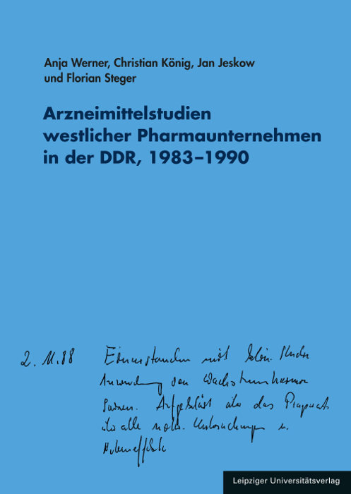 Arzneimittelstudien westlicher Pharmaunternehmen in der DDR, 1983-1990