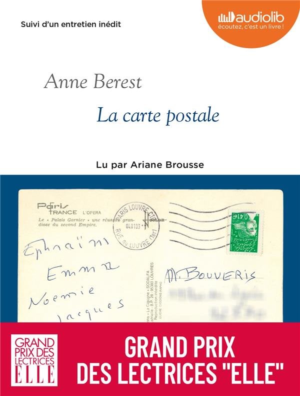 La carte postale : suivi d'un entretien avec l'autrice